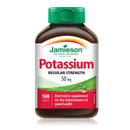 Jamieson Potassium 50 mg 100 Tablets - Five Natural