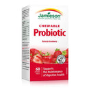 Jamieson Probiotic - Natural Strawberry 60 Chewable - Five Natural