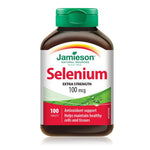 Jamieson Selenium Extra Strength 100mcg 100 Tablets - Five Natural