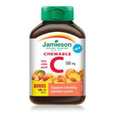 Jamieson Vitamin C 500 mg - Juicy White Peach 120 Chewable - Five Natural