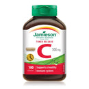 Jamieson Vitamin C 500 mg Timed Release 100 Capsules - Five Natural
