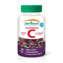 Jamieson Vitamin C + Immune Shield Gummy - Elderberry 60 Gummies - Five Natural