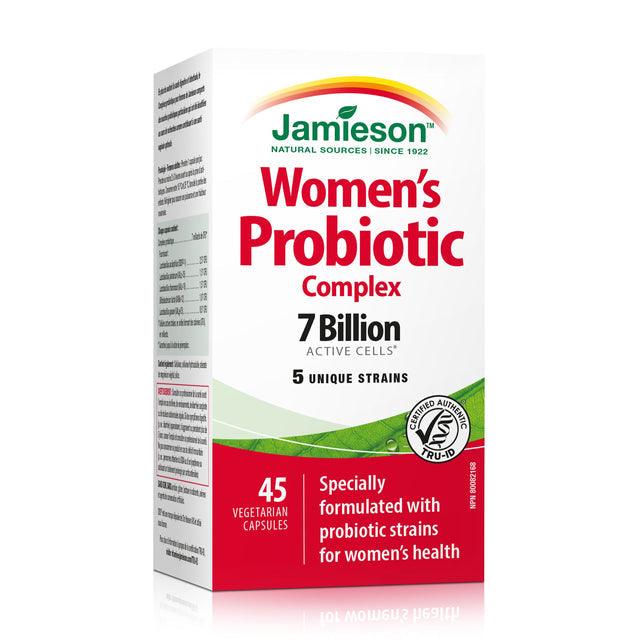 Jamieson Women's Probiotic Complex 7 Billion 45 Capsules - Five Natural