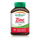 Jamieson Zinc Ultra Strength 50 mg 100 Tablets - Five Natural