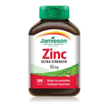 Jamieson Zinc Ultra Strength 50 mg 100 Tablets - Five Natural