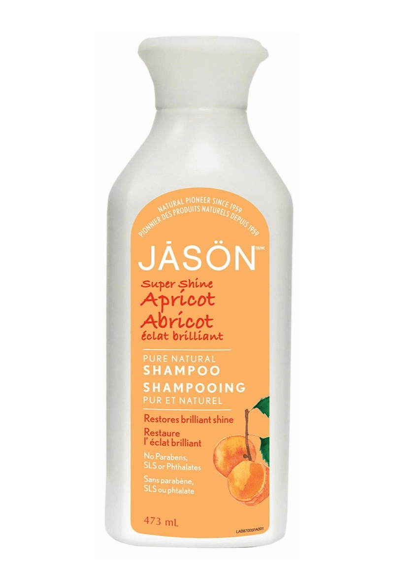 Jason Shampoo Super Shine Apricot 473mL - Five Natural