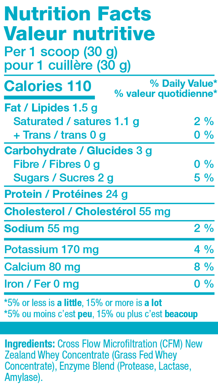 Kaha NZ Whey Concentrate Natural 720g - Five Natural