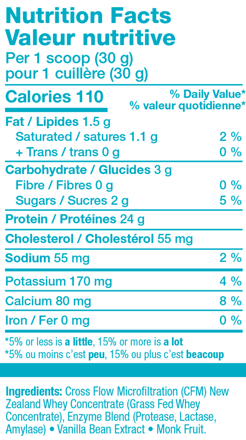 Kaha NZ Whey Concentrate Vanilla 720g - Five Natural