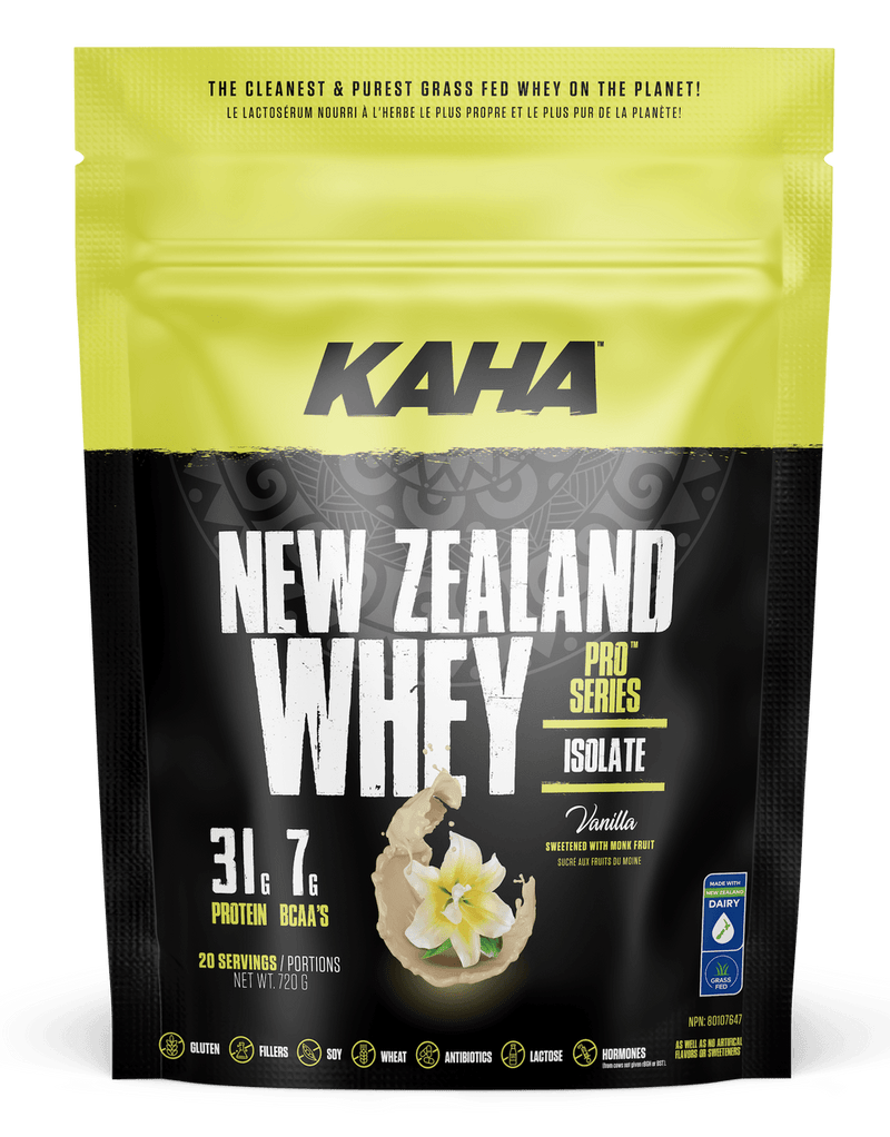 Kaha NZ Whey Isolate Vanilla 720g - Five Natural