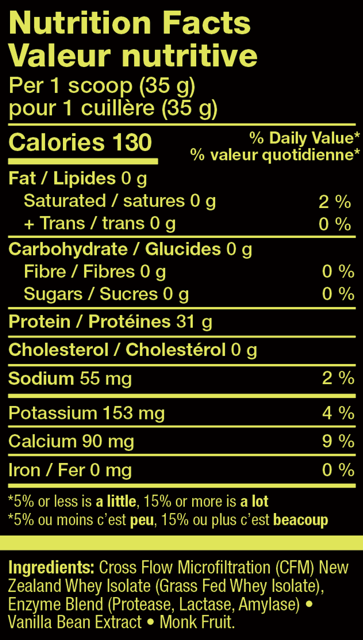 Kaha NZ Whey Isolate Vanilla 720g - Five Natural