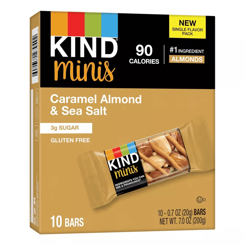 Kind Snacks Almond, Caramel & Sea Salt (10 Pack) 200g - Five Natural
