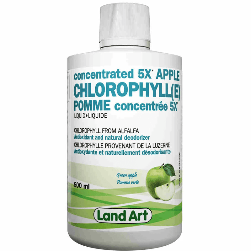 Land Art Chlorophyll(e) Concentrated 5X Apple 500ml - Five Natural