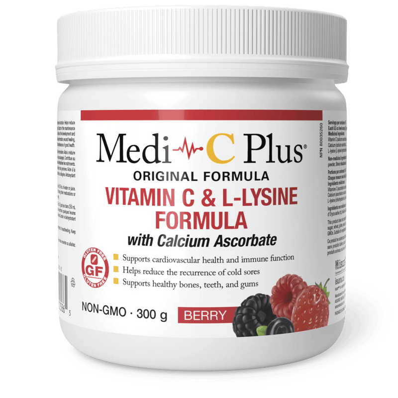 Medi-C Plus Berry with Calcium Powder 300g - Five Natural