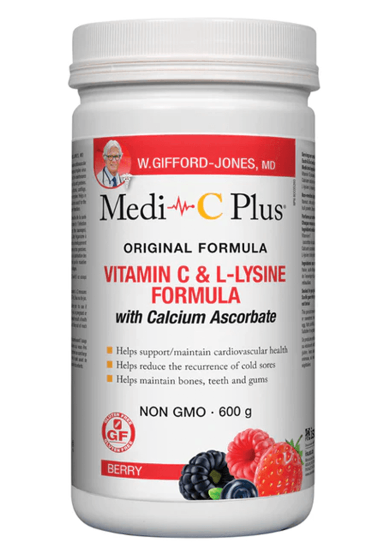 Medi-C Plus Berry with Calcium Pwd 600g - Five Natural