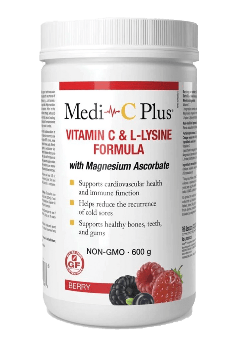 Medi-C Plus Berry with Magnesium Pwd 600g - Five Natural