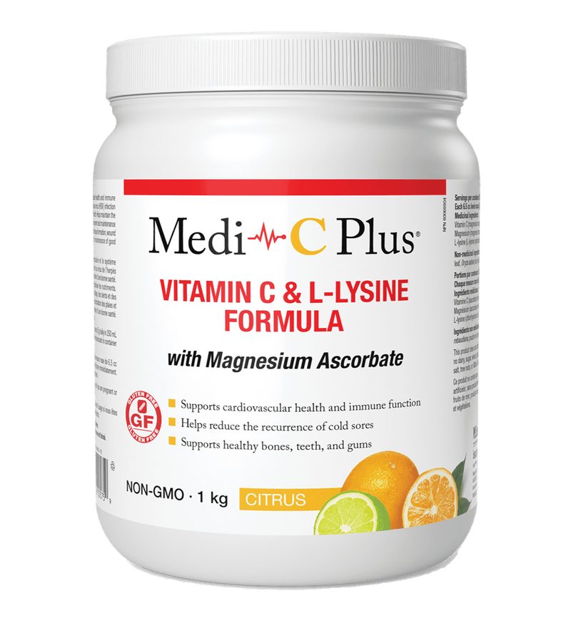 Medi-C Plus Citrus with Magnesium Pwd 1KG - Five Natural