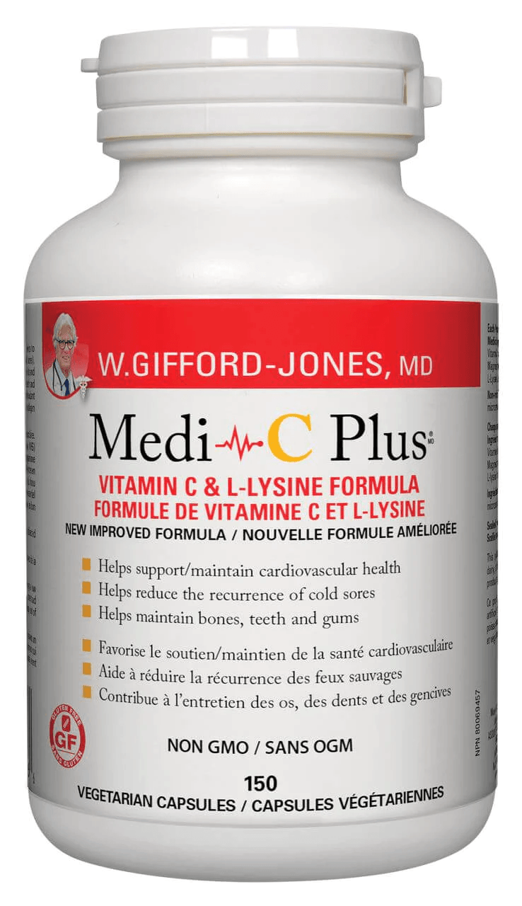 Medi-C Plus with Calcium 150 Veg Capsules - Five Natural