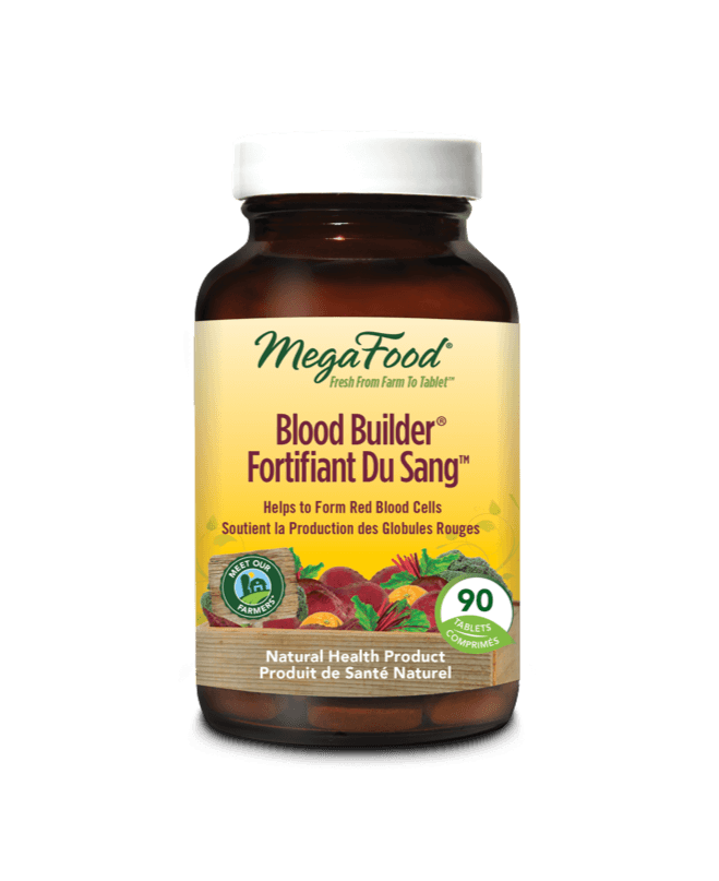 MegaFood Blood Builder 90 Tablets - Five Natural