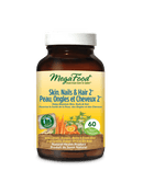 MegaFood Skin Nails & Hair 2 60 Tablets - Five Natural
