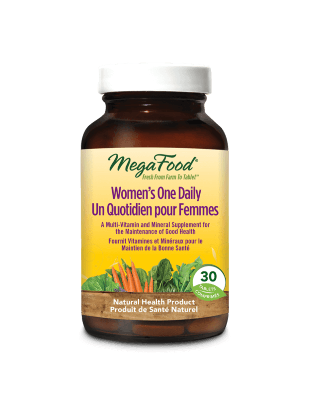 MegaFood Women's One Daily 30 Tablets - Five Natural