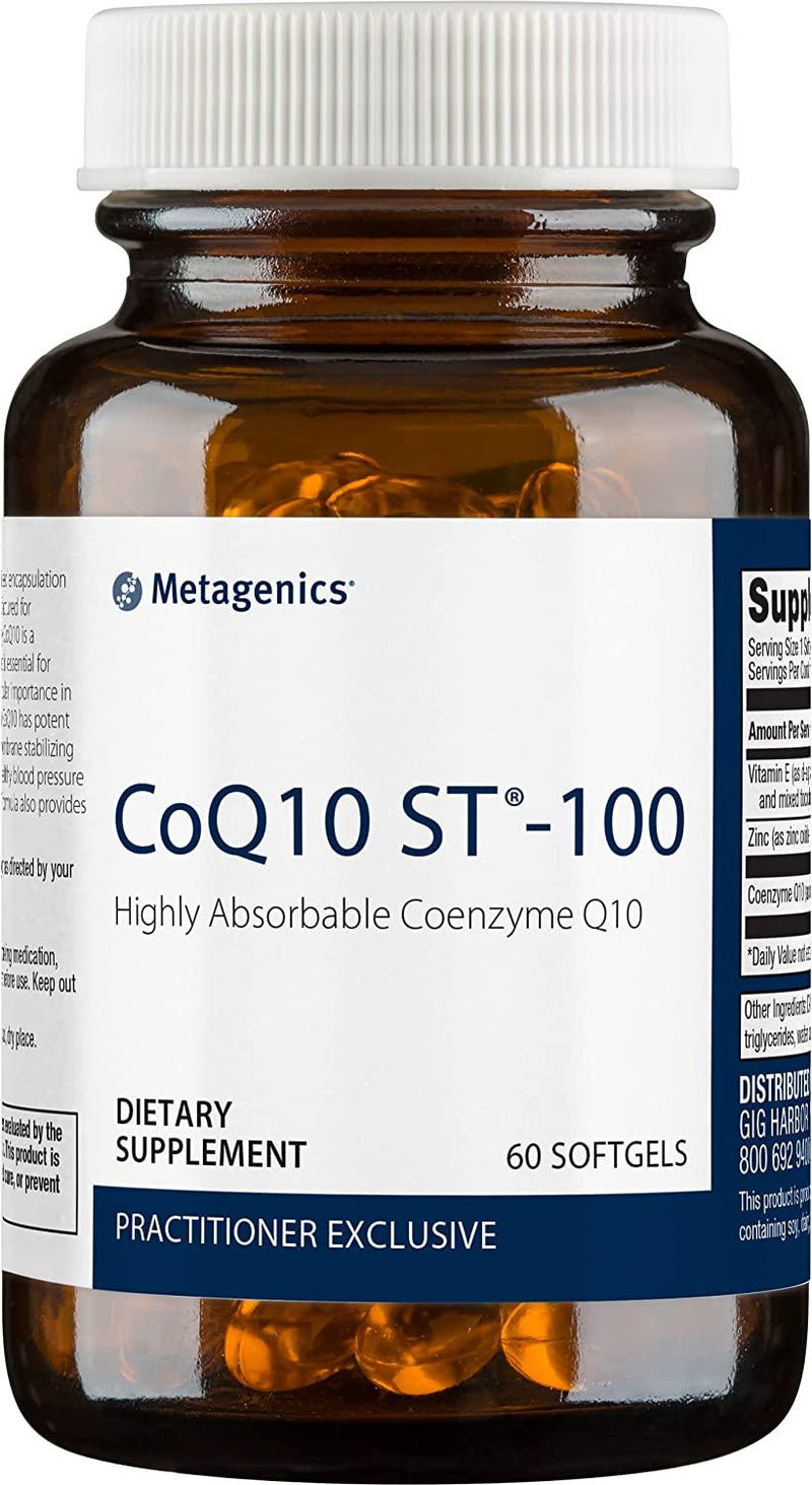 CoQ10 ST-100(100 mg) 60 Softgels - Five Natural