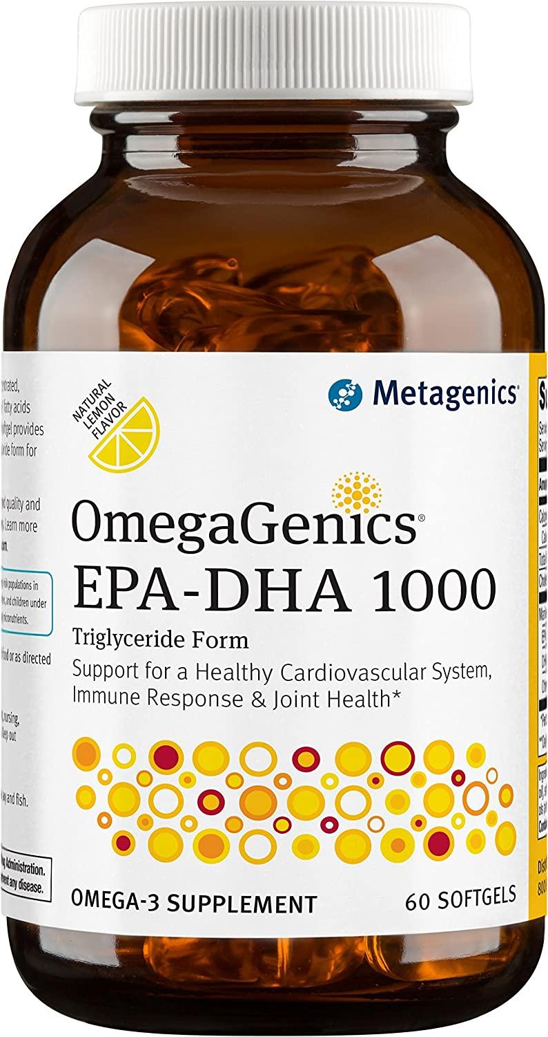 OmegaGenics EPA-DHA 1000 60 Softgels - Five Natural