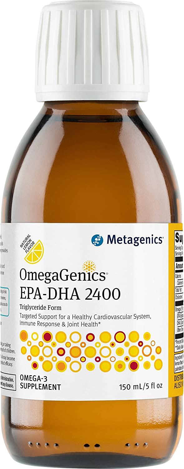 OmegaGenics EPA-DHA 2400 liquid (30 servings) - Five Natural