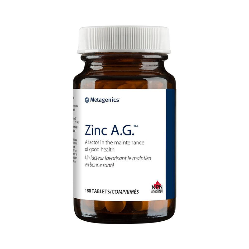Zinc A.G. 180 Tablets - Five Natural
