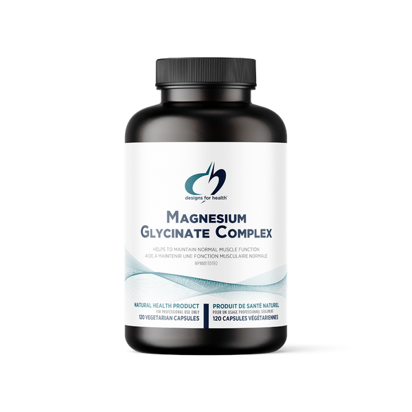 Designs for Health Magnesium Glycinate Complex 120 Capsules
