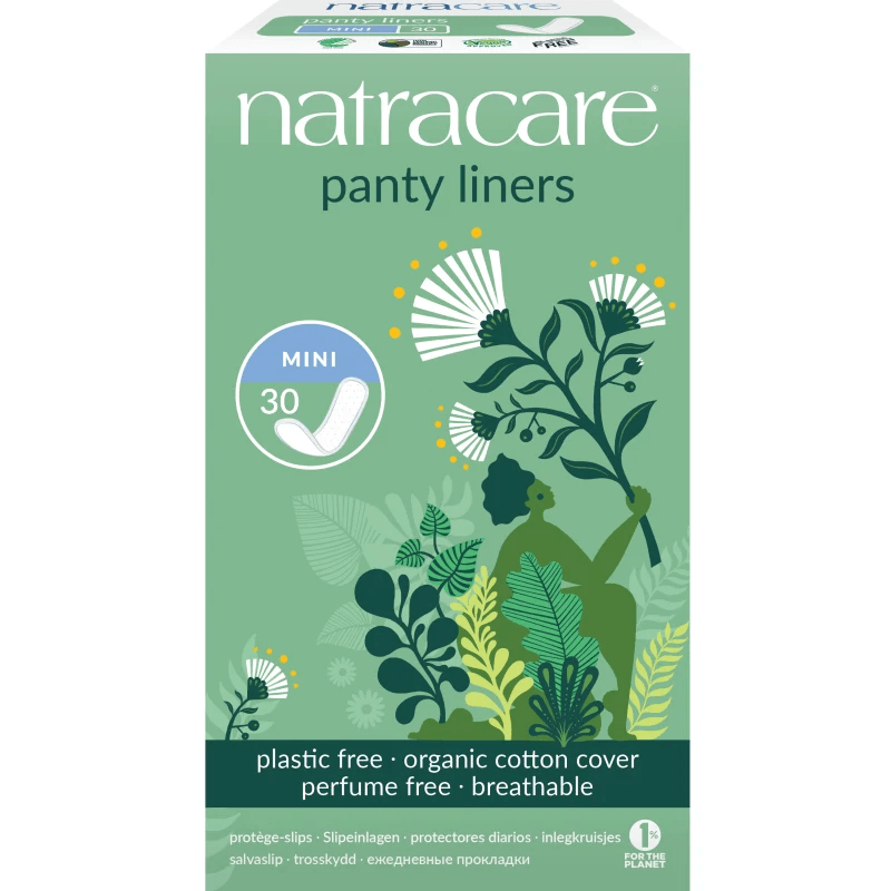 Natracare Mini Panty Liners 30 Units - Five Natural