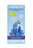 Natracare ORGANIC Regular Applicator Tampons 16 Units - Five Natural