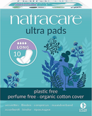 Natracare Ultra Pads With Wings Long 10 Units - Five Natural