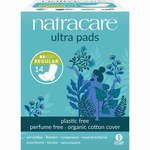 Natracare Ultra Pads With Wings Regular 14 Units - Five Natural