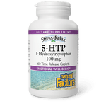 Natural Factors 5-HTP 100 mg 60 Caplets - Five Natural