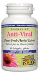 Natural Factors Anti-Viral Potent Fresh Herbal Extract ECHINAMIDE 60 Softgels - Five Natural