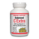 Natural Factors Balanced C Extra 500 mg Vitamin C 500 mg Bioflavonoids 180 Tablets - Five Natural