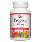 Natural Factors Bee Propolis 500 mg 90 Capsules - Five Natural