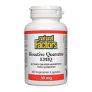 Natural Factors Bioactive Quercetin EMIQ 50 mg 60 Veg Capsules - Five Natural