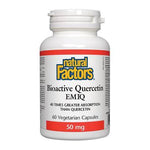 Natural Factors Bioactive Quercetin EMIQ 50 mg 60 Veg Capsules - Five Natural