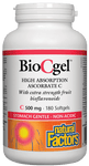 Natural Factors BioCgel High Absorption Ascorbate C 500 mg 180 Softgels - Five Natural