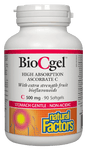 Natural Factors BioCgel High Absorption Ascorbate C 500 mg 90 Softgels - Five Natural
