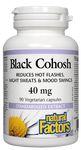 Natural Factors Black Cohosh 40 mg 90 Veg Capsules - Five Natural