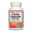 Natural Factors C Extra + Quercetin Bioflavonoids 500 mg/250 mg 60 Capsules - Five Natural