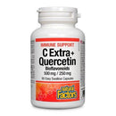Natural Factors C Extra + Quercetin Bioflavonoids 500 mg/250 mg 90 Capsules - Five Natural