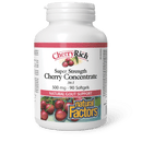 Natural Factors CherryRich Super Strength Cherry Concentrate 500 mg 90 Softgels - Five Natural