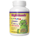Natural Factors Chewable Vitamin C 250 mg Tangy Orange Big Friends 90 Chewables - Five Natural