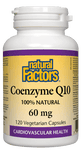 Natural Factors Coenzyme Q10 60 mg 120 Capsules - Five Natural