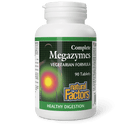 Natural Factors Complete Megazymes Vegetarian Formula 90 Tablets - Five Natural