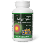 Natural Factors Complete Megazymes Vegetarian Formula 90 Tablets - Five Natural