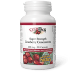 Natural Factors CranRich Super Strength Cranberry Concentrate 500 mg 90 Capsules - Five Natural
